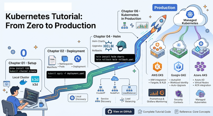 KUBERNETES TUTORIAL: FROM ZERO TO PRODUCTION