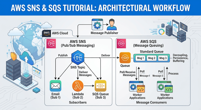 BUILDING SCALABLE MESSAGING SYSTEMS WITH AWS SQS & SNS
